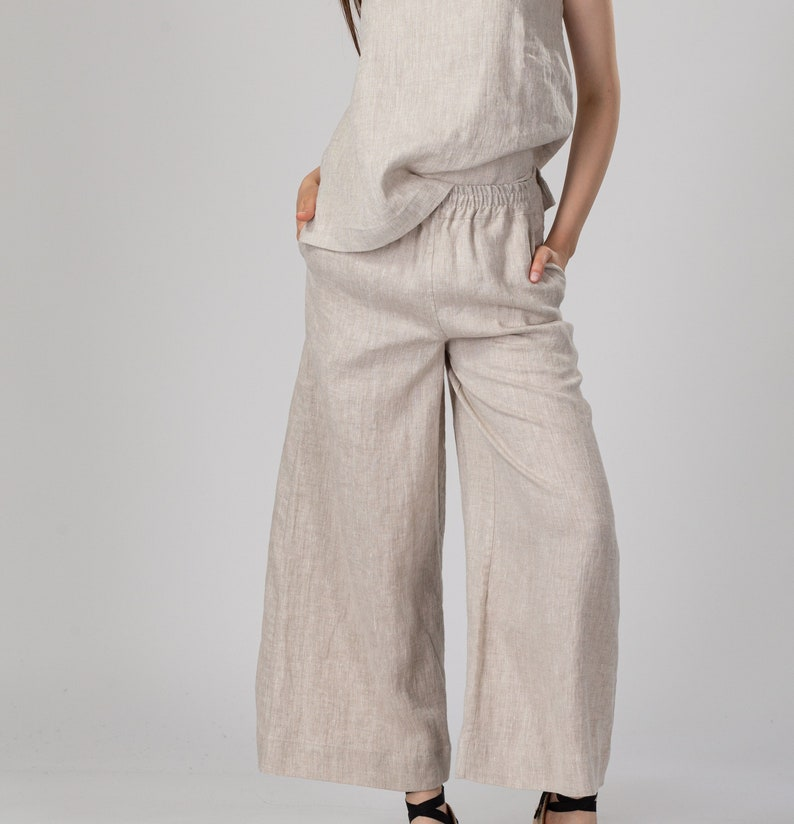 Cocoon Linen Maxi Skirt with Pockets