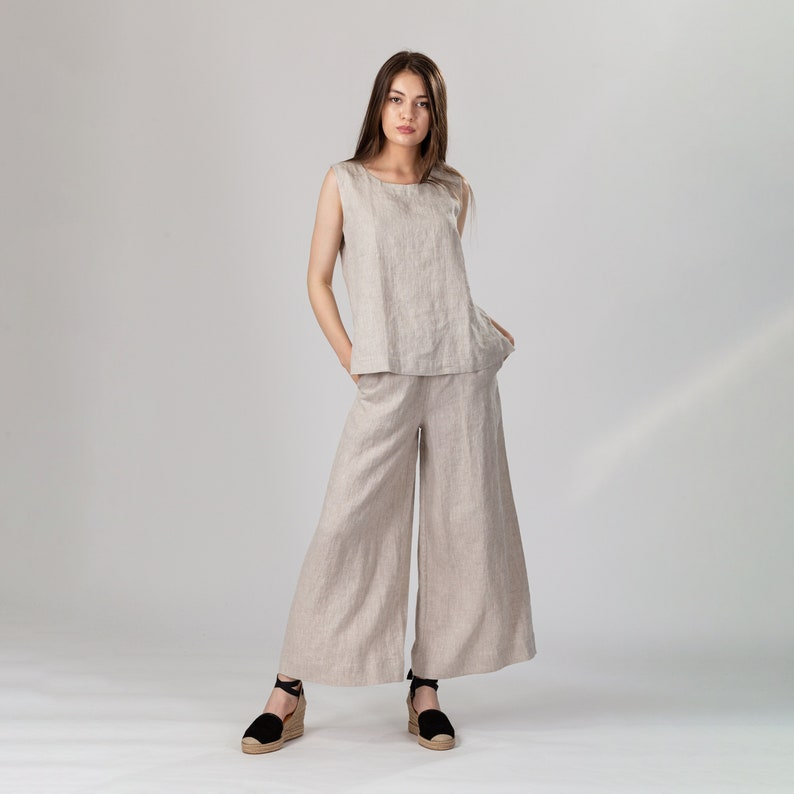 Cocoon Linen Maxi Skirt with Pockets